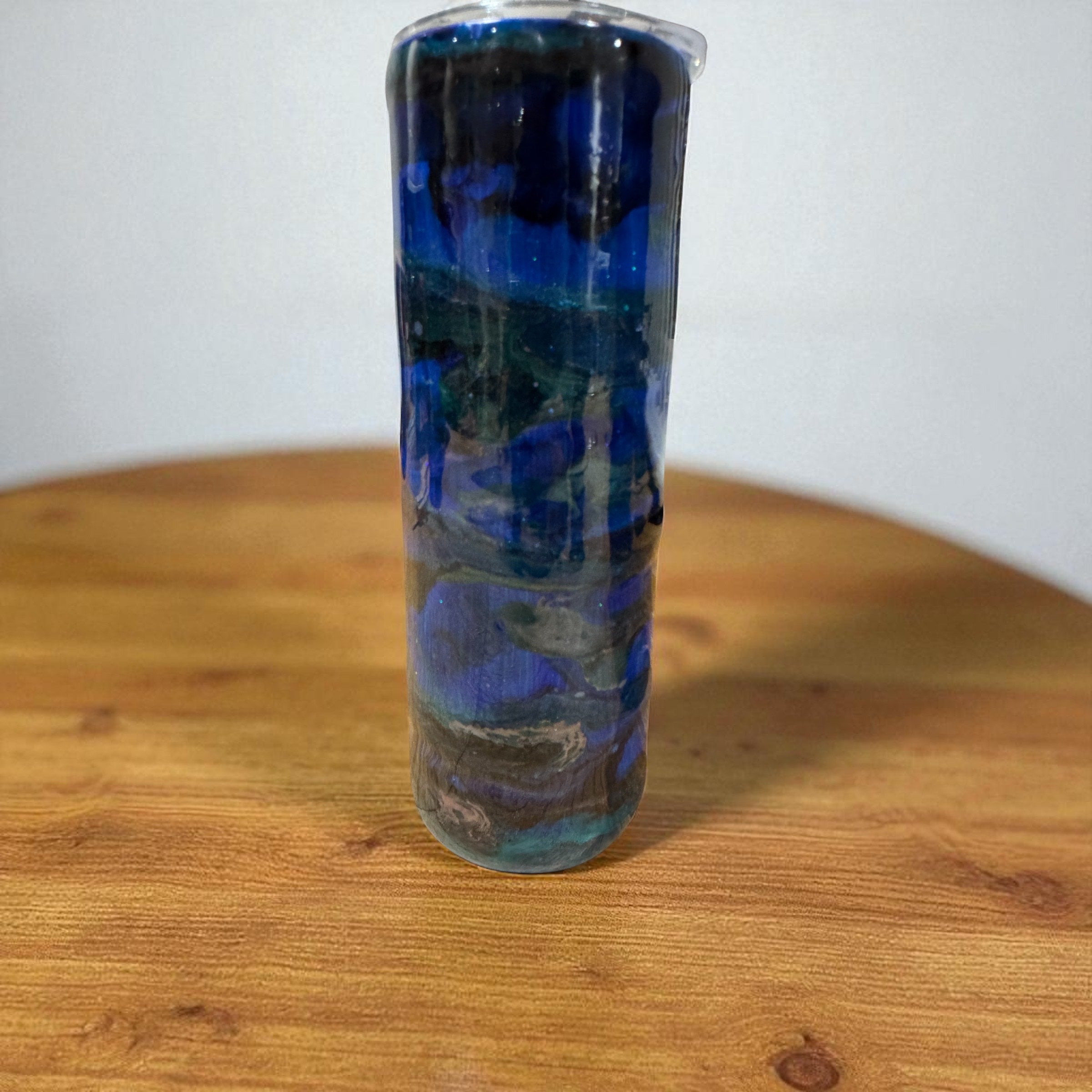 20oz skinny galaxy tumbler