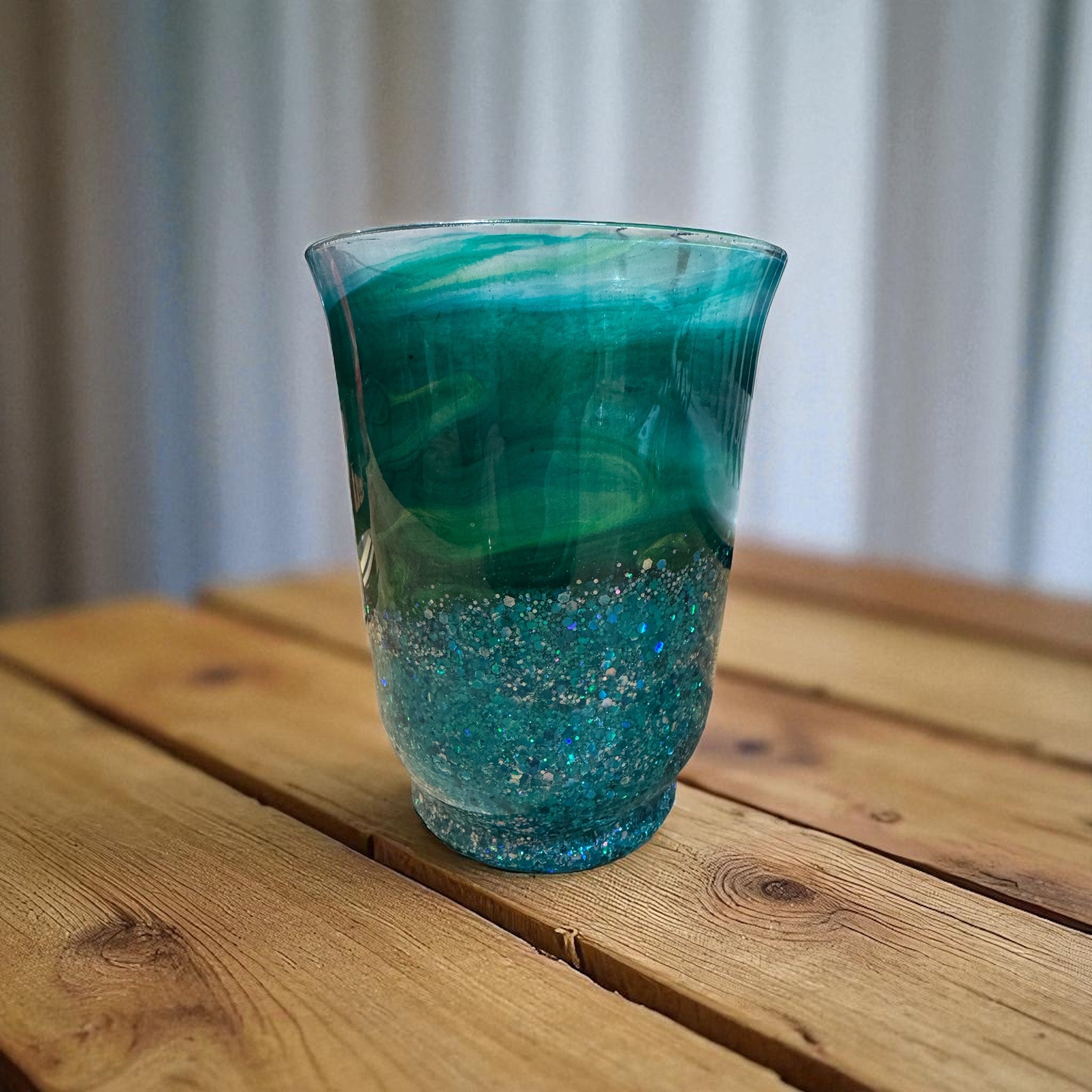 Birds of a Feather Glass Hurricane Vase was £25 now £15